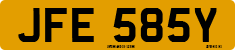 License plate of the United Kingdom, 1963 year system