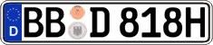 German license plate, Plates for oldtimers (type 