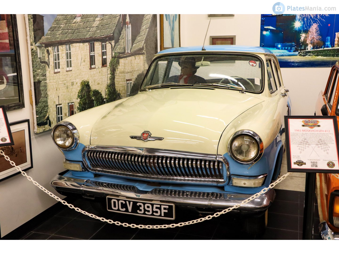 OCV395F, GAZ 21 Волга 3rd series, 1962­–1970