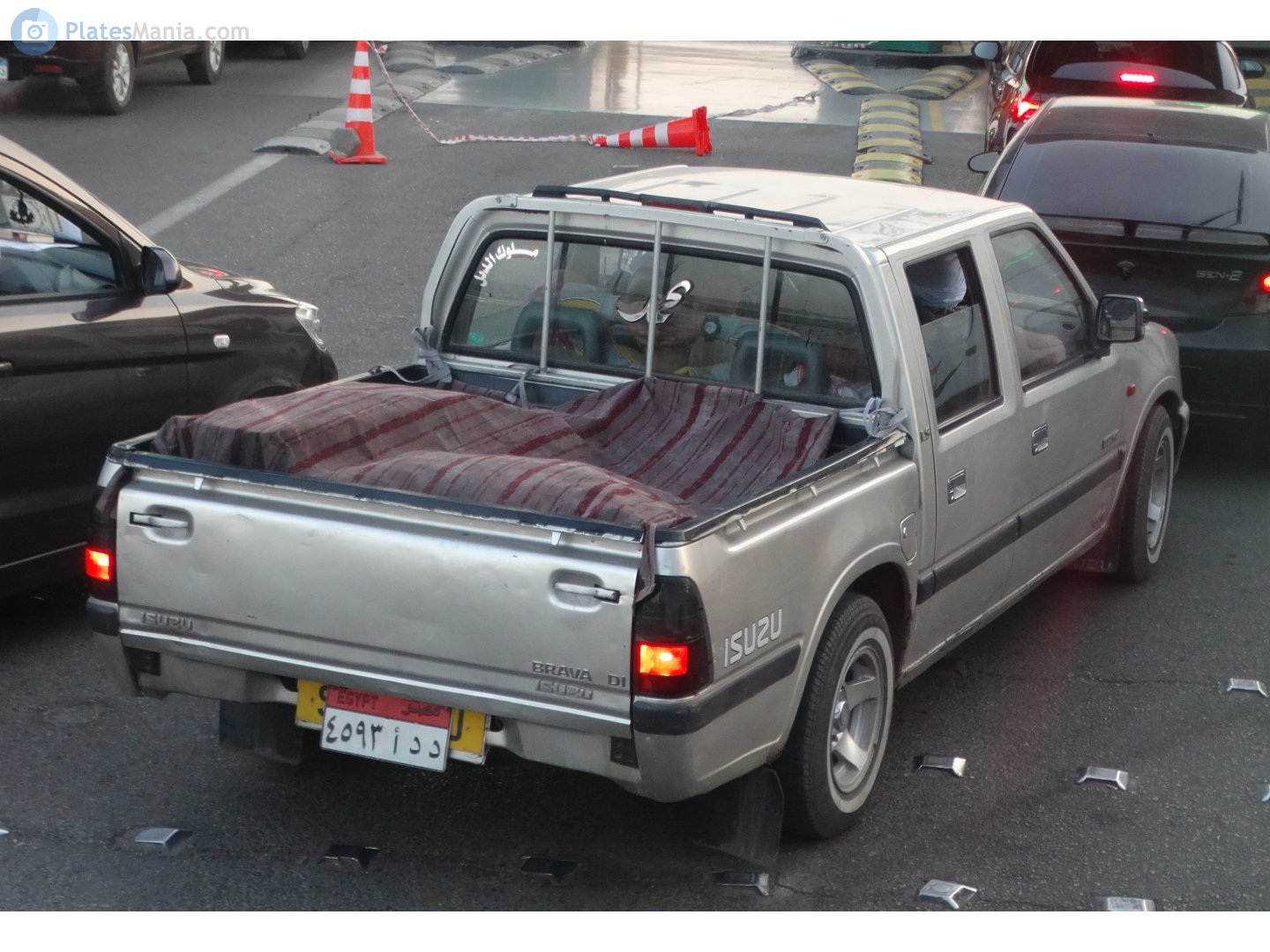 ٤٥٩٣ أدد, Isuzu Pickup 