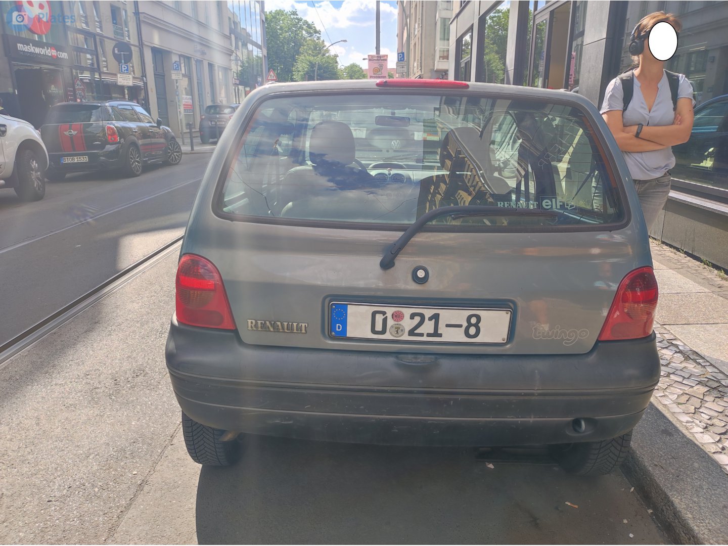 0 21-8, Renault Twingo 1st gen (C06), 1992–2007 (–2012 for CO-market)