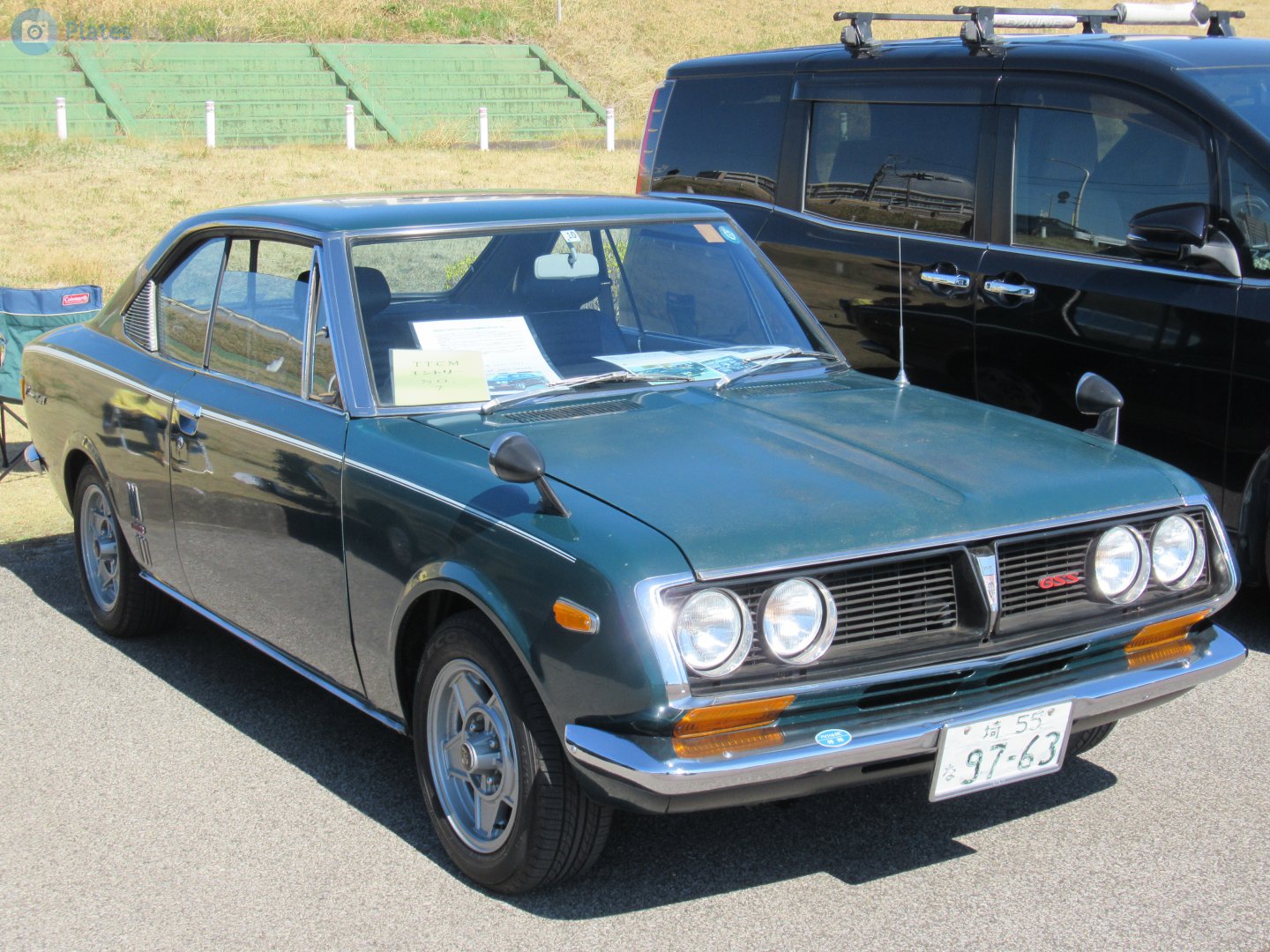 埼 55 な 9763, Toyota Corona Mark II 1st gen Coupe (T70), 1968–1972