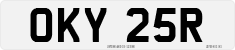 License plate of the United Kingdom, 1963 year system