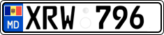 License plate of Moldova, Cars (2015)