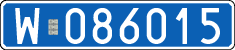License plates of Poland, Diplomatic