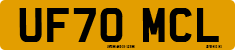 License plate of the United Kingdom, 2001 year system