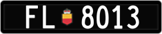 License plate of Liechtenstein, Cars