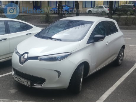 у102еу193, Renault Zoe