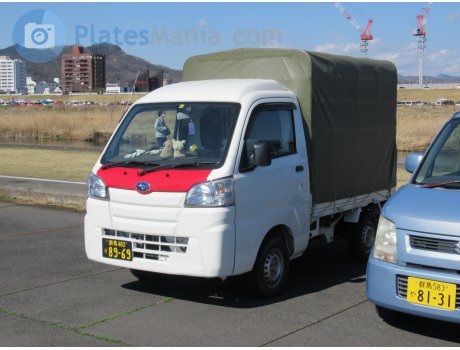 群馬 480 り 8969, Subaru Sambar