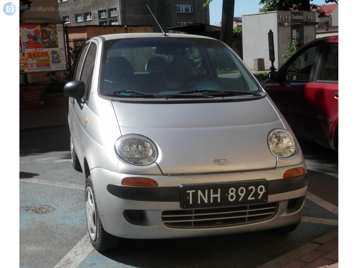 TNH 8929, Daewoo Matiz 1st gen (M100), 1998­–2004 (–2007 for PL- and –2008 for RO-market)