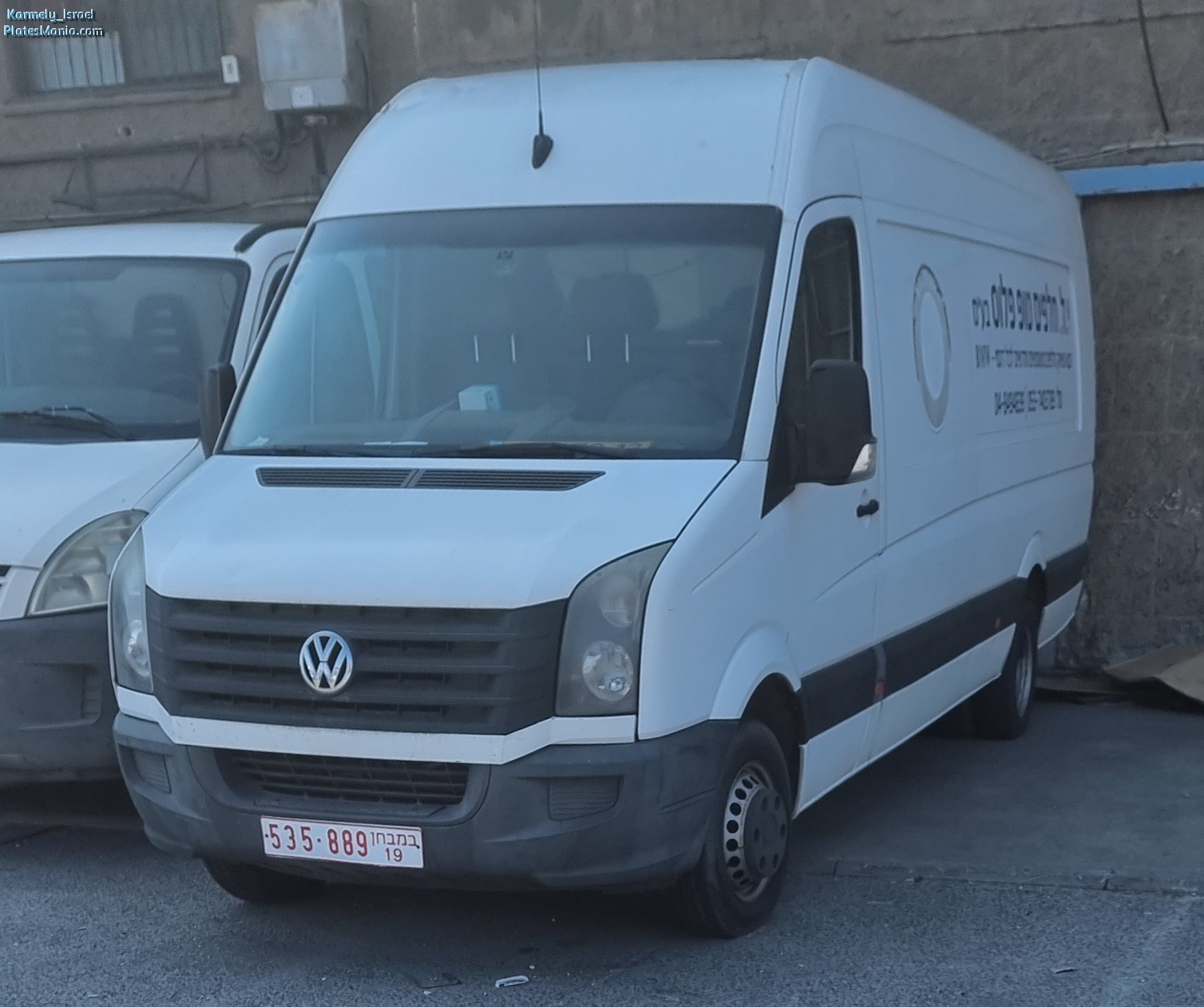 535-889, Volkswagen Crafter 1st gen Van (2E/2F), 2006–2016