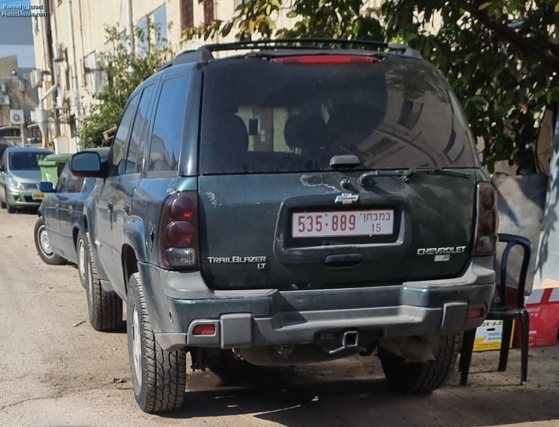 535-889, Chevrolet TrailBlazer 1st gen SUV (GMT360/GMT370), 2001–2008