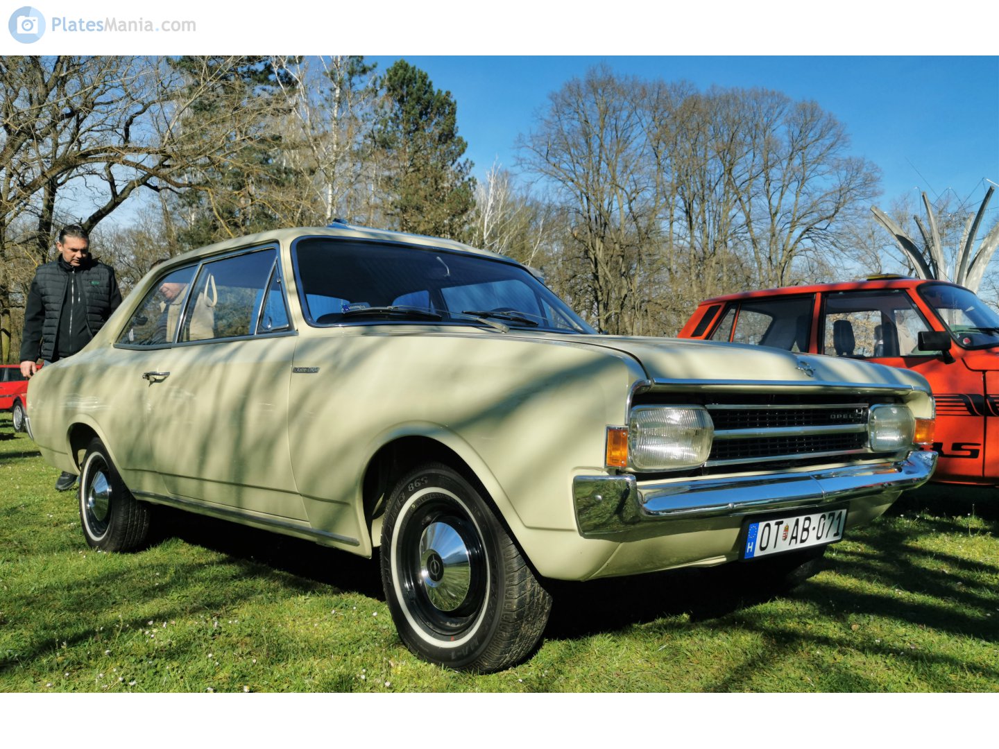 OT AB-071, Opel Rekord 3rd gen 2-door Sedan (C), 1966–1971
