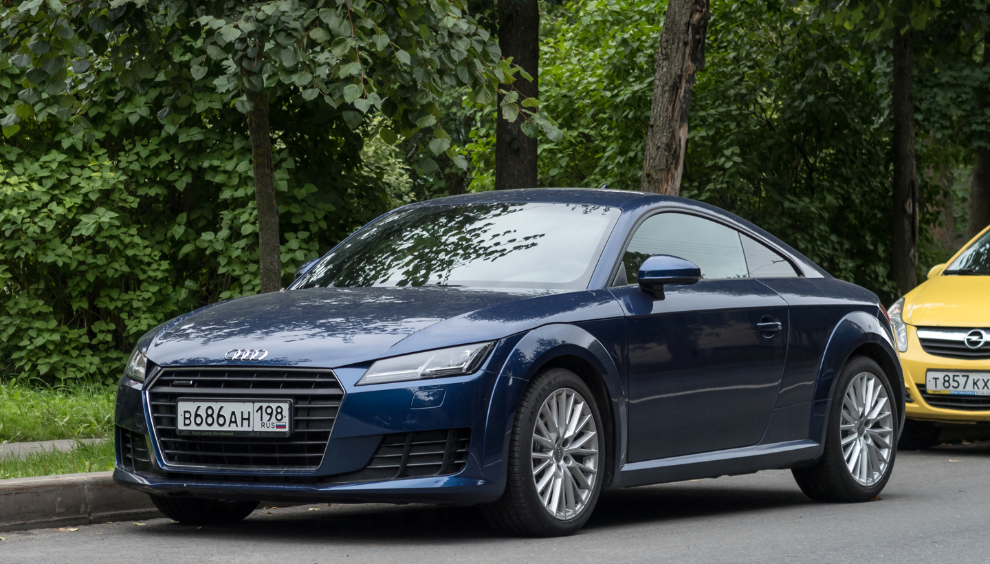 в 686 ан 198, Audi TT 3rd gen Coupé (8S3), 2014–2023