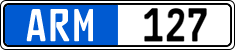 License plate of Armenia, High officials