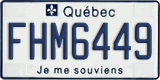 Quebec, Commercial vehicles (FAB1234)