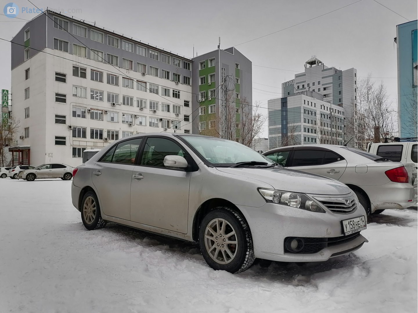 у 158 не 14, Toyota Allion 2nd gen (T260), 1st facelift, 2010–2016