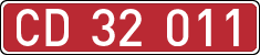 License plates of Spain, Diplomatic