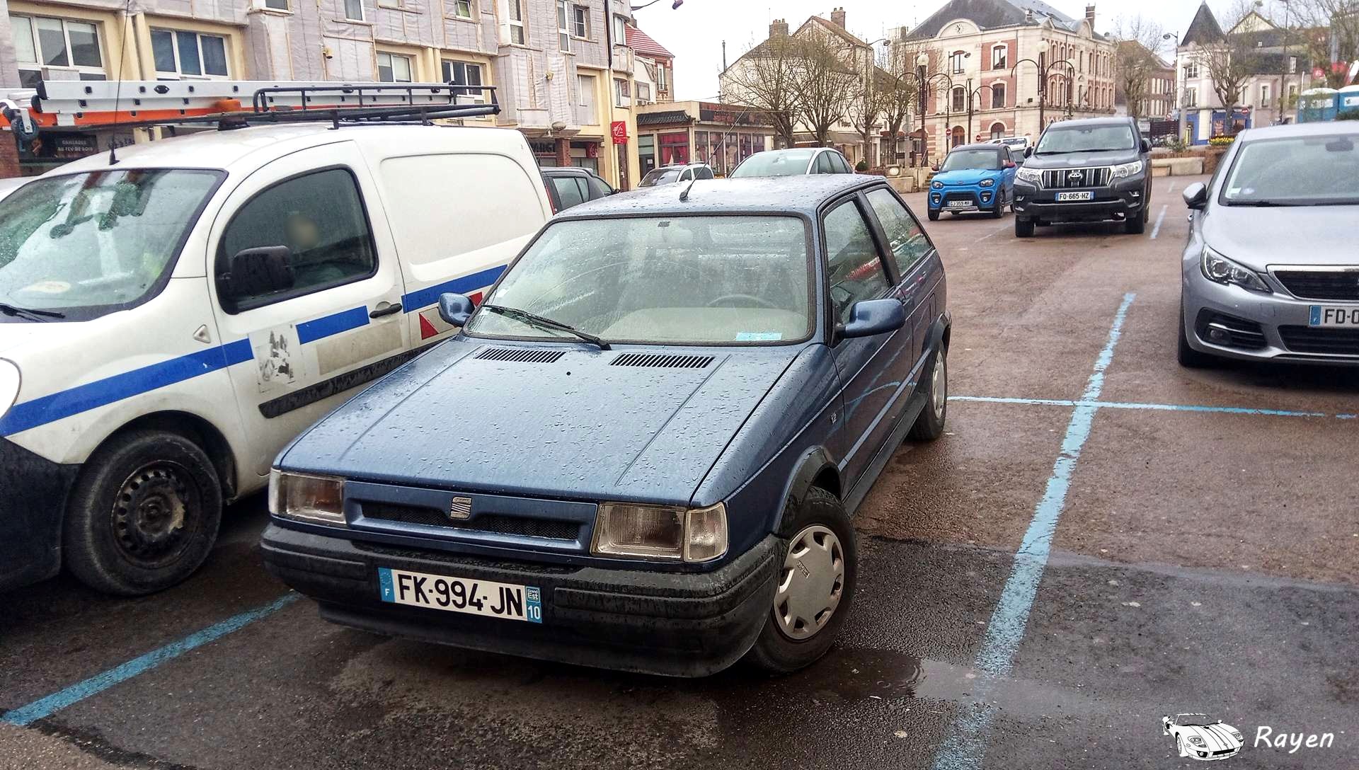 FK-994-JN, SEAT Ibiza 1st gen 3-door Hatch (021A), 1984–1993