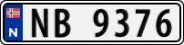 License plate of Norway, Trailers, motorcycles, special vehicles