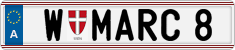 License plate of Austria, Vanity Plates