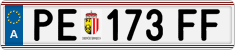License plate of Austria, Regular plates