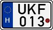 license plates of Hungary, Motorcycles (1990)