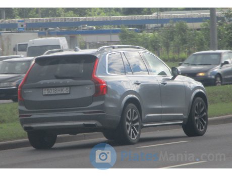 5018 HK-5, Volvo XC90