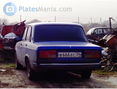 в666ес34, Lada (VAZ) 2107