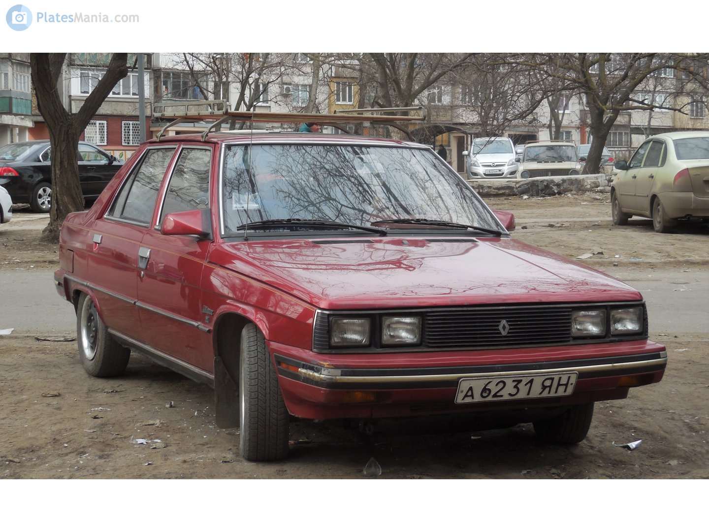 а 6231 ЯН, Renault Alliance 1st gen 4-door Sedan (L42A), 1982–1987