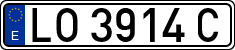 License plates of Spain, 1971 year series
