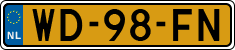 License plate of the Netherlands, Trailers