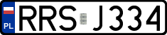 License plates of Poland, Regular car plates