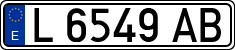 License plates of Spain, 1971 year series
