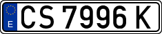 License plates of Spain, 1971 year series