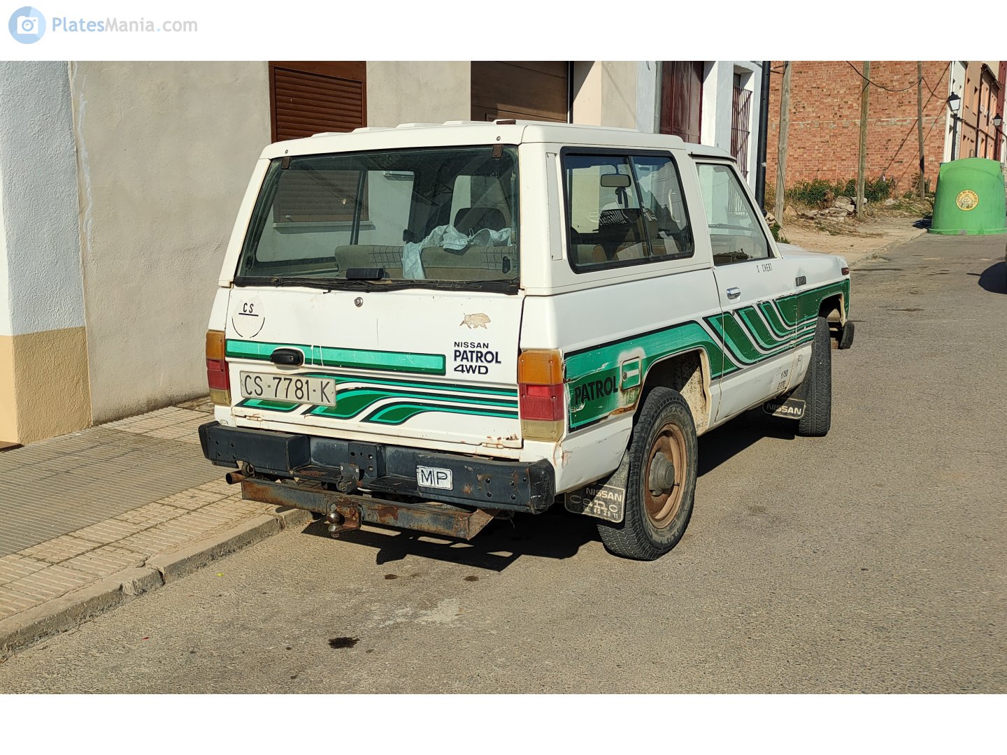 CS 7781 K, Nissan Patrol 3rd gen 3-door SUV (160/260), 1980–2002