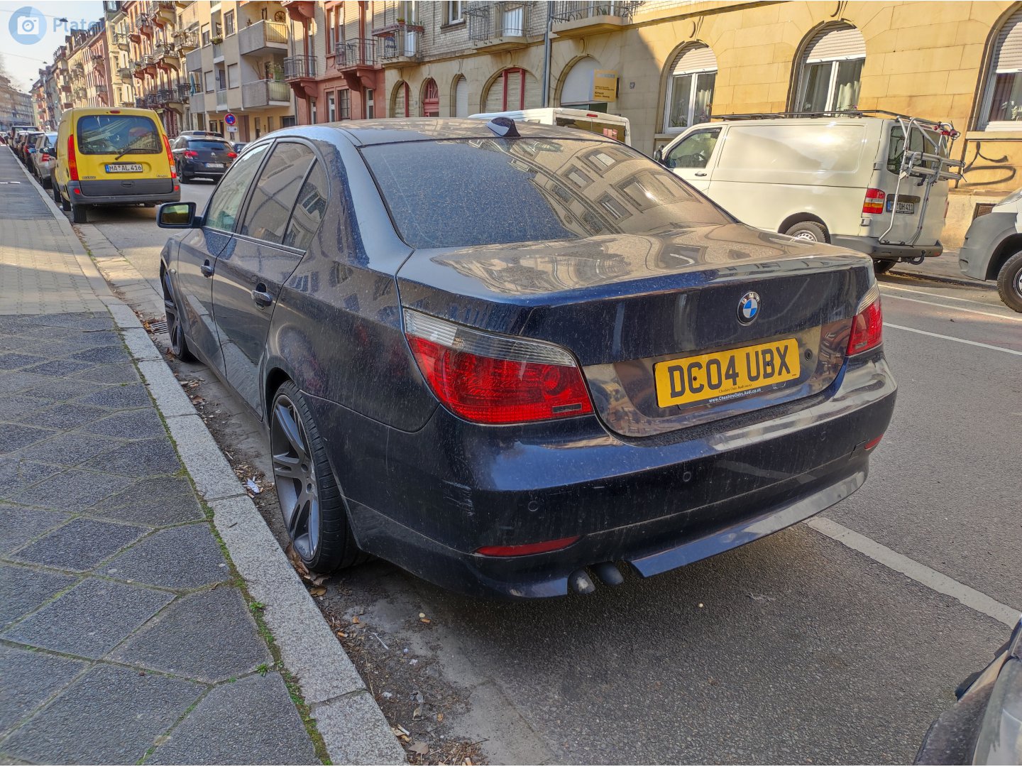 DC04UBX, BMW 5 Series 5th gen Sedan (E60), 2003–2010