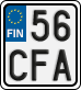 License plate of Finland, Motorcycles