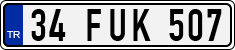 License plate of Turkey, Regular plates
