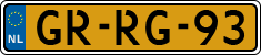 License plate of the Netherlands, Cars
