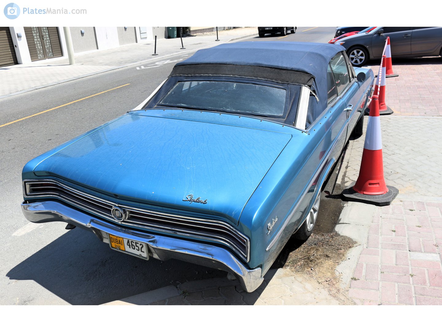 4652, Buick Skylark 2nd gen 1965 Convertible (44367/44467; A-body), 1st facelift, 1964–1965