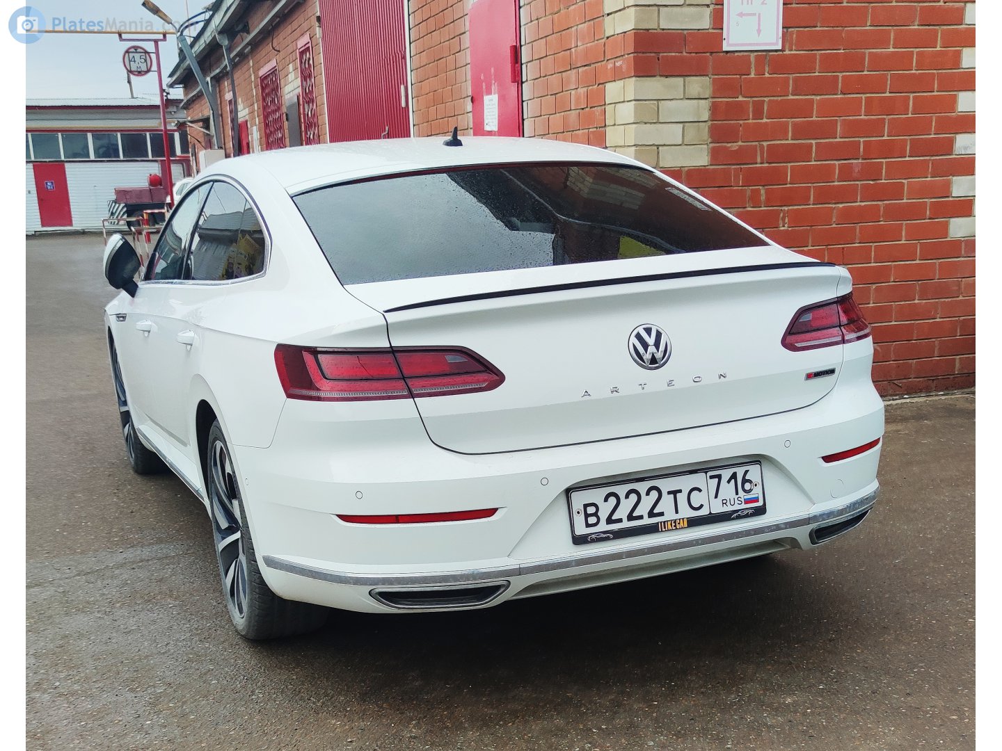 в 222 тс 716, Volkswagen Arteon 1st gen Liftback (3H7), 2017–2024