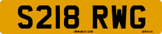 License plate of the United Kingdom, 1983 year system