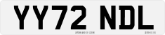 License plate of the United Kingdom, 2001 year system