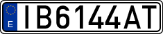 License plates of Spain, 1971 year series