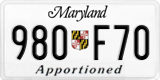 Maryland, Apportioned (123 A45)
