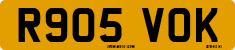 License plate of the United Kingdom, 1983 year system