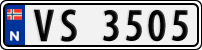 License plate of Norway, Trailers, motorcycles, special vehicles