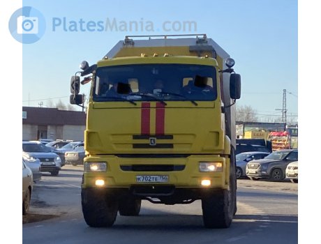 к702те750, KamAZ 4350