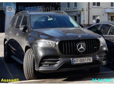 KP 0001 PK, Mercedes-Benz GLS-Klasse